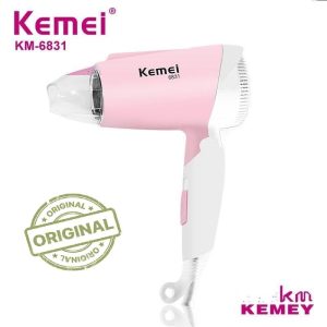 kemey km6831 cool and hot foldable electric hair