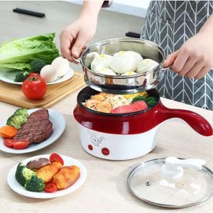 mini electric multi cooker with steamer