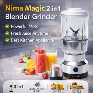 nima magic 2 in 1 blender grinder electric juicer