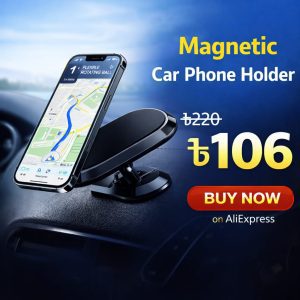 magnetic car phone holder
